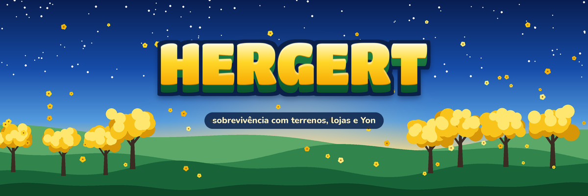 HerGert: sobrevivência com terrenos, lojas e Yon